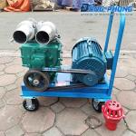 Máy bơm bùn nước thải 2 họng