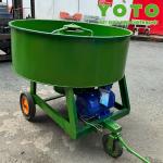 Máy trộn bê tông cưỡng bức bánh răng YOTO không động cơ